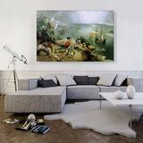 ARTCANVAS Landscape w/ the Fall of Icarus 1555 by Pieter Bruegel the Elder - Wrapped Canvas Painting Print Metal | 40 H x 60 W x 1.5 D in | Wayfair