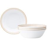 Noritake Eternal Palace Soup Bowls, 7", 20 oz. Porcelain China/Ceramic in Gray | 4 H x 7.5 W in | Wayfair 1717-407D