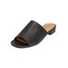 Women's The Sola Slip On Mule by Comfortview in Black (Size 8 1/2 M)