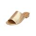 Women's The Sola Slip On Mule by Comfortview in Gold (Size 7 M)