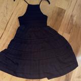 American Eagle Outfitters Dresses | American Eagle Summer Halter Top Dress M | Color: Black | Size: M