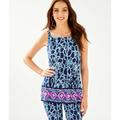Lilly Pulitzer Tops | Lilly Pulitzer Adley Top High Tide Navy Bamboo | Color: Blue | Size: M