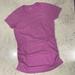 Athleta Tops | Athleta Fastest Track Purple Ruched Tee | Color: Purple | Size: S