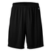 Soffe 1540M Adult Polyester Interlock Performance Short in Black size Small