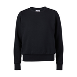 Soffe 7332G Girls Core Fleece Crew Neck Sweatshirt in Black size XL | Cotton Polyester
