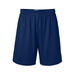 Soffe M058 Adult Nylon Mini Mesh Short in Navy Blue size Small