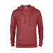 Delta 97200 Fleece Adult French Terry Hoodie in Red Heather size XS | Cotton/Polyester Blend