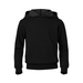 Soffe 7334G Girls Core Fleece Hoodie in Black size Medium | Cotton Polyester