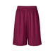 Soffe B058 Youth Nylon Mini Mesh Short in Maroon size Large