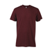 Platinum P601T Adult Tri-Blend Short Sleeve Crew Neck Top in Maroon Heather size Large | Ringspun Cotton