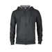 Delta 97300 Fleece Adult French Terry Zip Hoodie in Charcoal Heather size XS | Cotton/Polyester Blend