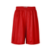 Soffe 060B Youth Poly Mini Mesh Short in Red size XL | Polyester