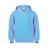 Soffe B9289 Youth Classic Hooded Sweatshirt in Light. Blue size Medium | Cotton Polyester