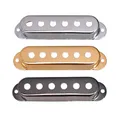 Couvercle de micro Humbucker en laiton à Rail unique 3 pièces pour accessoires de guitare