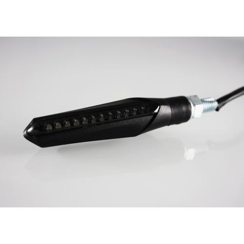 PROTECH Lauflicht LED-Blinker RC-40 Kunststoff schwarz