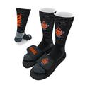 Men's ISlide Black Syracuse Orange Otto Sock & Slide Bundle