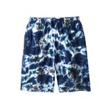 Men's Big & Tall Cotton Jersey Pajama Shorts by KingSize in Navy Marble (Size 2XL)
