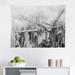 East Urban Home Ambesonne Vintage Tapestry, Nostalgic Dated Plane Flying Over Skyscrapers In New York City Urban Life | 23 H x 28 W in | Wayfair