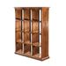 Canora Grey Worthen 48" W Cube Bookcase Wood in Blue/Brown | 38 H x 48 W x 17 D in | Wayfair 4DAA21CA245A4C7AA3FDF97F56760EBA