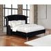 Rosdorf Park Sherie King Tufted Platform Bed Upholstered/Velvet in Black | 66 H x 104 W x 88.5 D in | Wayfair E37CA56386C6443CAF1ACCA576D62663