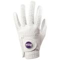 Men's White TCU Horned Frogs Team Golf Glove