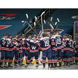 Nicklas Backstrom Washington Capitals Unsigned 1000th NHL Game Celebration Photograph