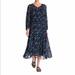 Free People Dresses | Free People Wallflower Midi Dress, Sz S | Color: Blue | Size: S