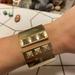 Victoria's Secret Jewelry | Gold Victoria’s Secret Studded Bracelet | Color: Gold | Size: Os