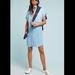 Anthropologie Dresses | Anthro Cloth & Stone Wilson Chambray Shirtdress | Color: Blue | Size: Xs