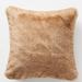 Anthropologie Accents | Anthropologie Aleksi Faux Fur Pillow In Sable | Color: Cream/Tan | Size: Os