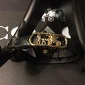 Coach Jewelry | Coach - Horse & Carriage Cut Out Bracelet (Nwt) | Color: Black/Gold | Size: Os