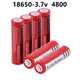 Batterie au lithium aste pour torche Power Bank Eddie Ion 18650 V Volt 3.7 mAh BRC 4800 24.com