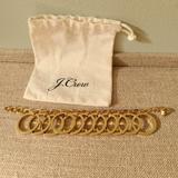J. Crew Jewelry | J Crew Nwot Brass Ring Bracelet | Color: Gold | Size: Os