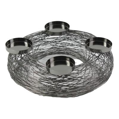 VOSS Design »Tangle« Kranz in schwarz 37x12 cm Image