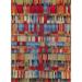 Liora Manne Marina Paintbox Indoor/Outdoor Rug by Trans-Ocean Import in Multi (Size 4'10"X 7'6")