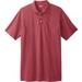 Men's Big & Tall Longer-Length Shrink-Less™ Piqué Polo Shirt by KingSize in True Red (Size 7XL)