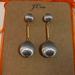 J. Crew Jewelry | J. Crew Silver/Gold Thread Ball Swing Earrings | Color: Gold/Silver | Size: Os