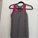 Lululemon Athletica Tops | Lululemon Cool Racerback Tank | Color: Gray/Pink | Size: 4