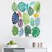 East Urban Home Ambesonne Philodendron Tapestry Twin Size, Colorful Bold Tropical Leaves Print, Wall Hanging Bedspread Bed Cover Wall Decor | Wayfair