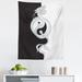 East Urban Home Kung Fu Tapestry, Oriental Themed Swirling Dragon w/ Yin Yang, Wall Hanging Decor For Bedroom Living Room Dorm, 30" X 45" | Wayfair