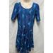 Lularoe Dresses | Lularoe Dress 3xl | Color: Blue | Size: 3xl