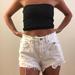 Free People Shorts | Free People High Wasted White Shorts, Never Worn! | Color: White | Size: 28