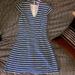 Lilly Pulitzer Dresses | Lilly Pulitzer Blue & White Striped Knit Dress | Color: Blue/White | Size: Xxs