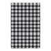 Gracie Oaks Buffalo Check Tea Towel Cotton in Gray/Blue/Black | 25 H x 16 W in | Wayfair DC93C2F4A6A84277969E7E3051CEF85F