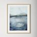 AllModern Coastal Horizon II by Victoria Borges - Picture Frame Graphic Art Print on Paper in Blue/Gray | 29 H x 23 W x 1 D in | Wayfair