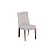 Red Barrel Studio® Amorette Side Chair Wood/Upholstered/Fabric in Brown | 37 H x 18.5 W x 20 D in | Wayfair 546D8728CCD043558DEEFAAE03EFF0A6