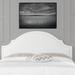 Viv + Rae™ Crantor Panel Headboard Upholstered/Linen in White | 63 H x 80.5 W x 3 D in | Wayfair E201F1C6DD374BC386D83E0A5D3D2FFD