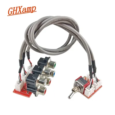 GHXAMP – préamplificateur de Signal Audio panneau de commutation de Source Audio stéréo à 2 voies