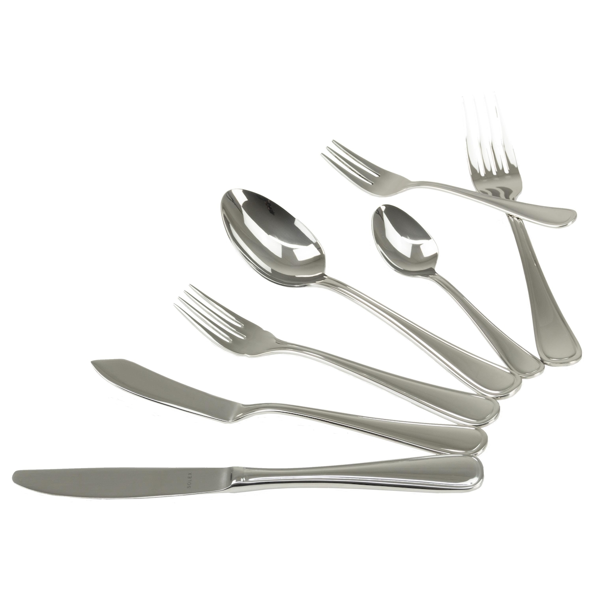 Solex Selina Besteckset 84 teilig für 12 Personen inklusive Fischbesteck Image