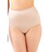 Plus Size Women's Tummy Panel Brief Firm Control 2-Pack DFX710 by Bali in Nude (Size S)